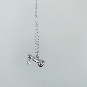 Vivienne Westwood Silver Penis Dick Pendant Chain Necklace With