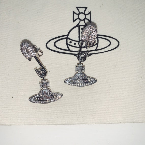 Vivienne Westwood silver Swarovski crystals encru… - image 3