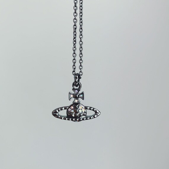 Vivienne westwood gunmetal earrings deals