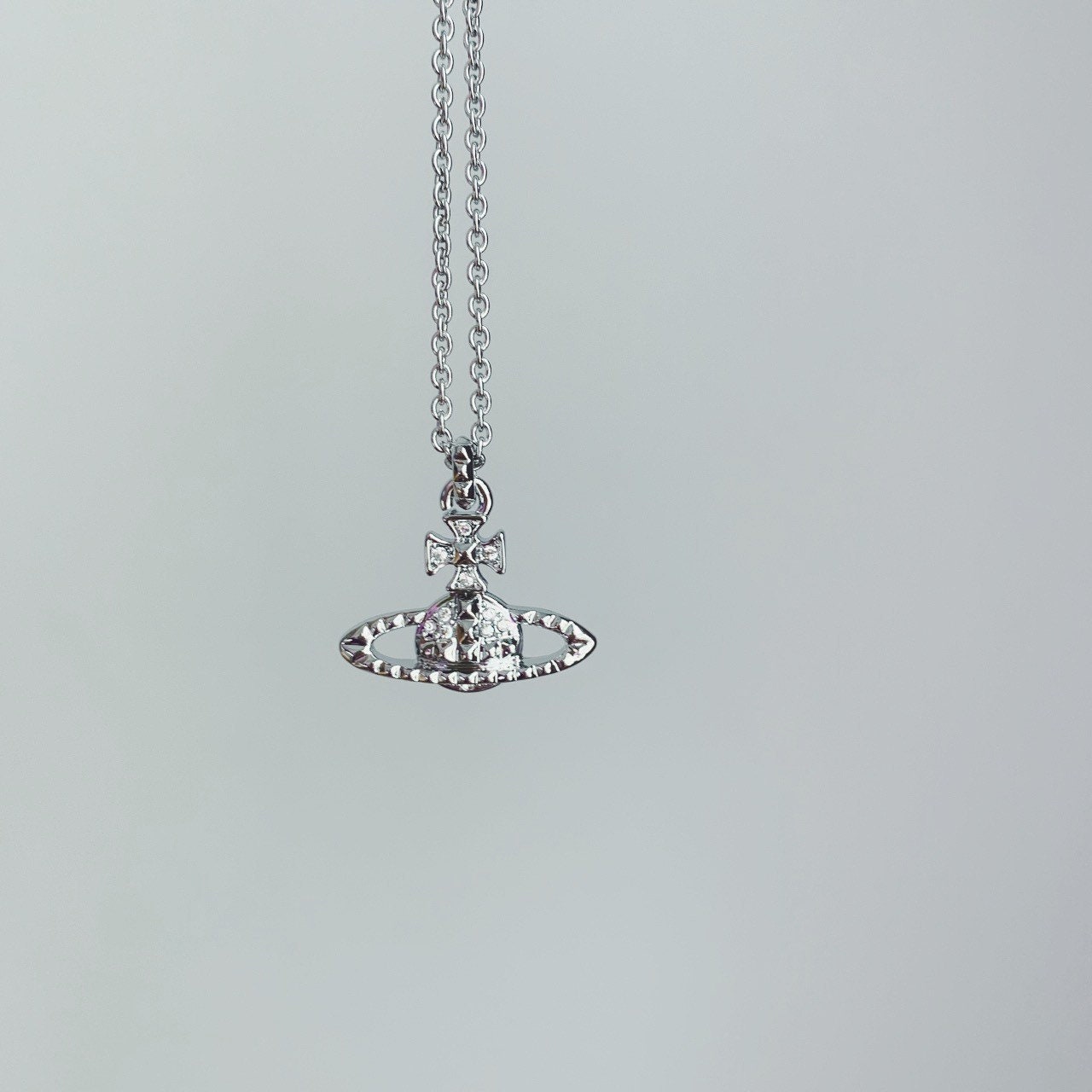 Vivienne Westwood Silber Orb Anhänger Kette Halskette mit Etsy