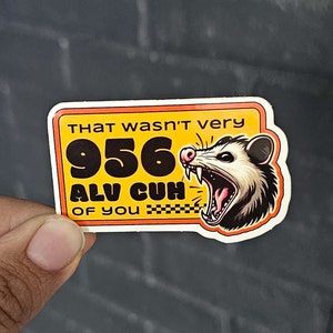 Not Very 956 Sticker | Rio Grande Valley Sticker | Texas Sticker | 956 Sticker | UTRGV | Puro 956 | RGV Sticker | McAllen | RGV