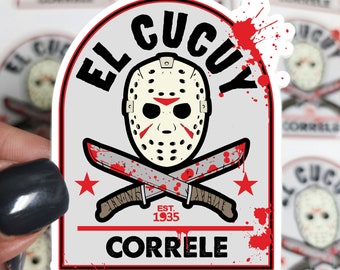El Cucuy Sticker | Mexican Sticker | Funny| Bruja | Spanish Sticker | Halloween Sticker | Mexican Phrase | Spooky | Hispanic | Horror |