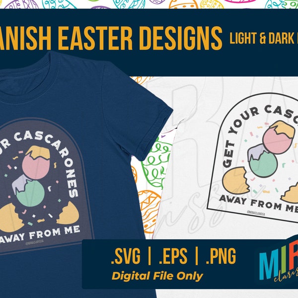 Spanish Easter PNG SVG Bundle | Conchas | Mexican Easter | Latina Present | Spanish Shirt | Cascarones | Pascua | Mexican Meme |