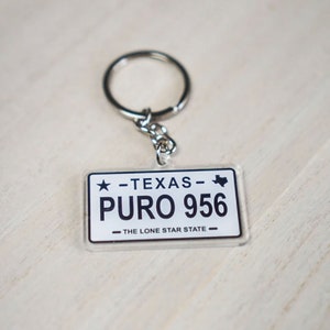 Puro 956 Keychain | Rio Grande Valley Sticker | South Texas Art | 956 Cuh | 956 Sticker | RGV Sticker
