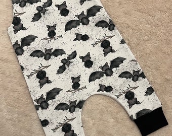 HALLOWEEN BAT ROMPER
