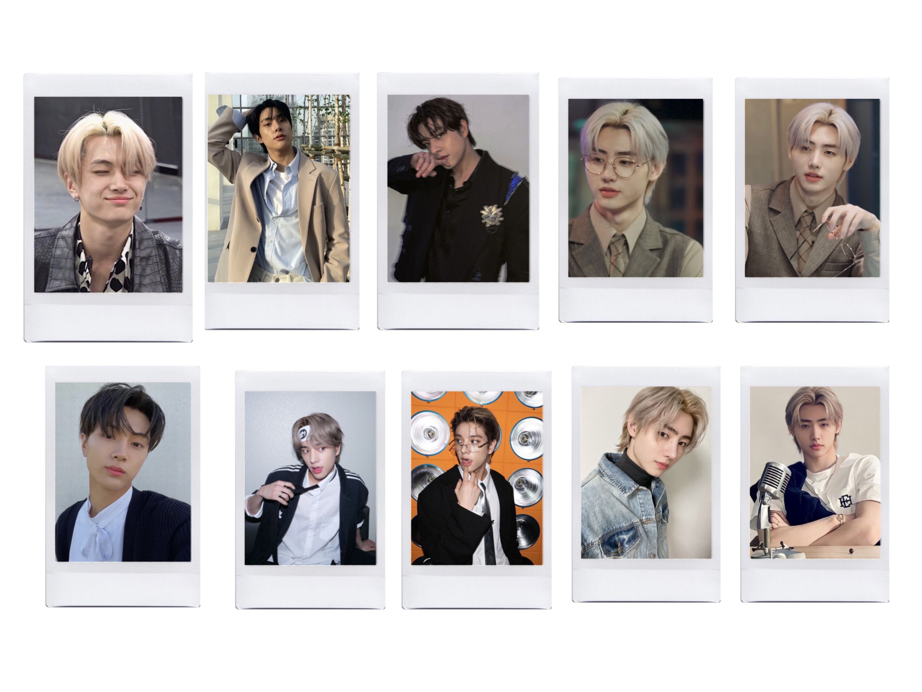 Enhypen Printing Polaroid Photocard Kpop Card Christmas Gift
