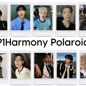 P1Harmony P1ece Keeho Theo Jiung Intak Soul Jongseob Polaroid Photocard Polco Merch Gift Sister Friend Present Kpop Boygroup
