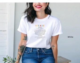 Silkie Chicken Definition Tee – Original Design