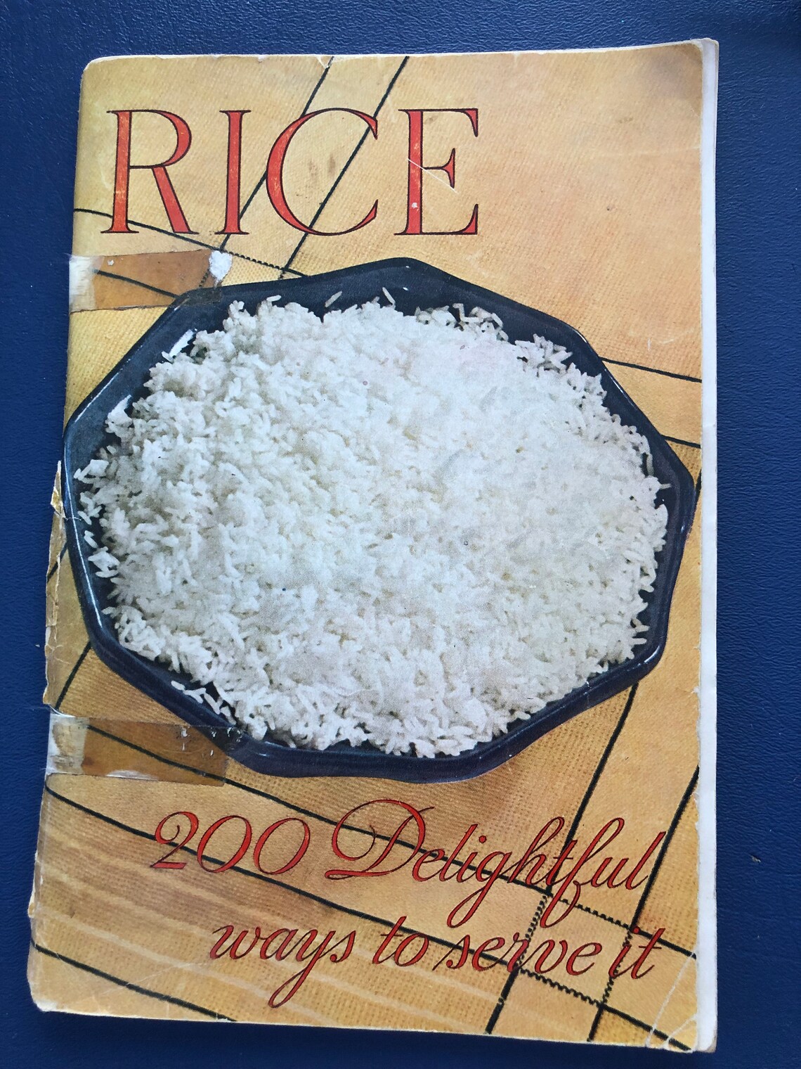 Rice 200 Delightful ways to serve it a cookbook pamphlet Etsy