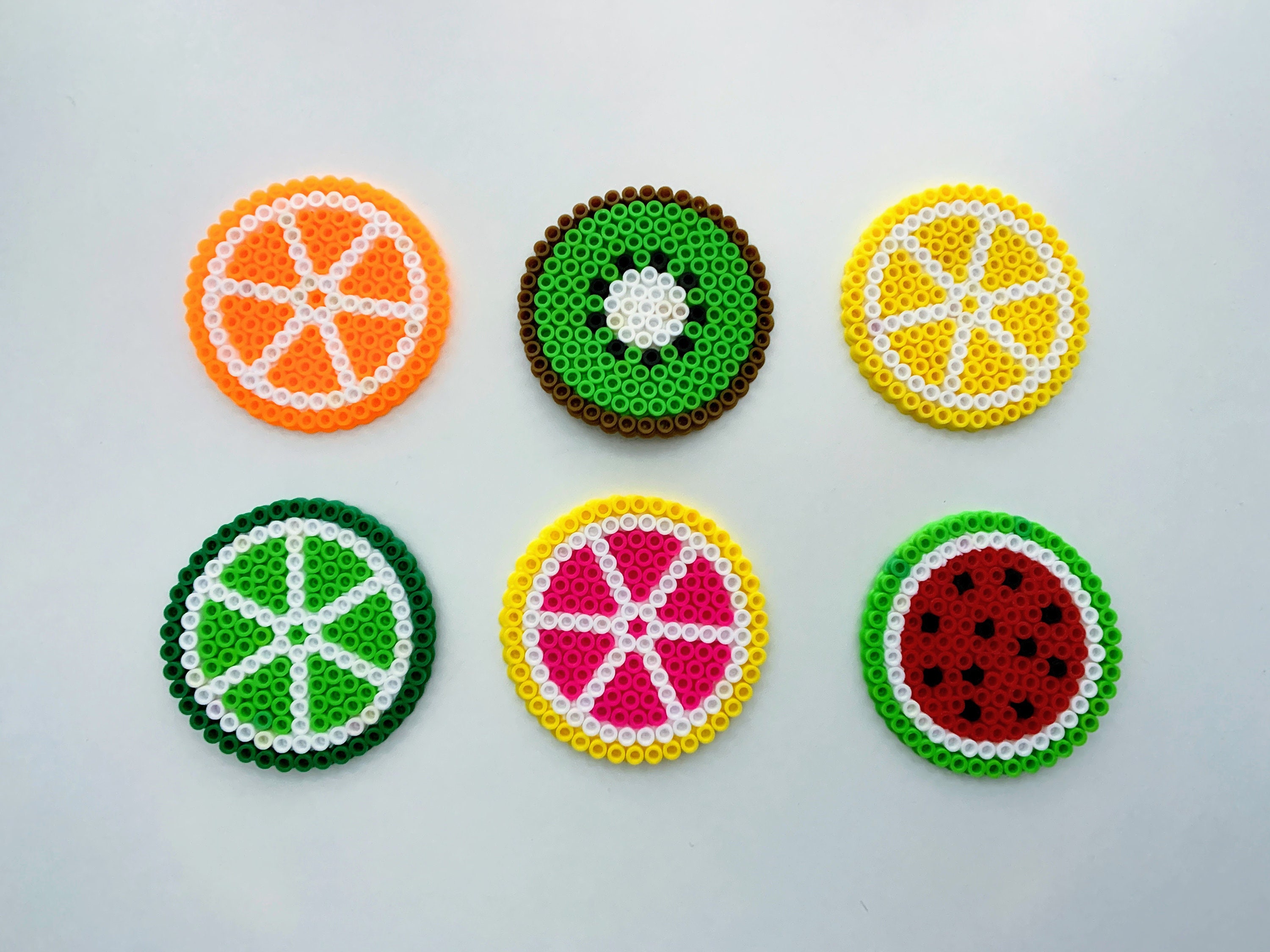 Perler Fruits Etsy