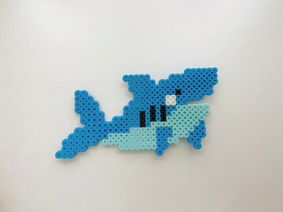 Shark Perler Bead Pattern Shark Keychains A Night Owl Blog | atelier
