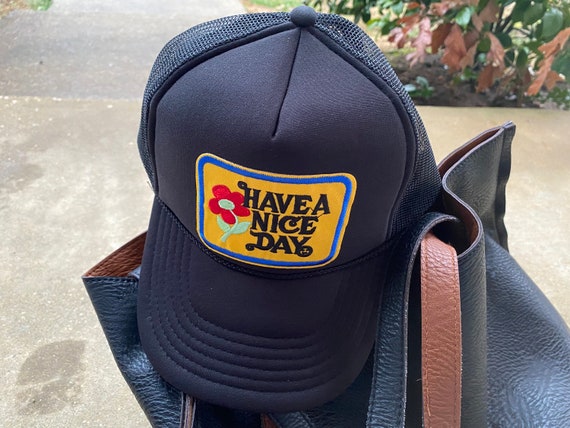 Have a Nice Day Trucker Hat | Etsy
