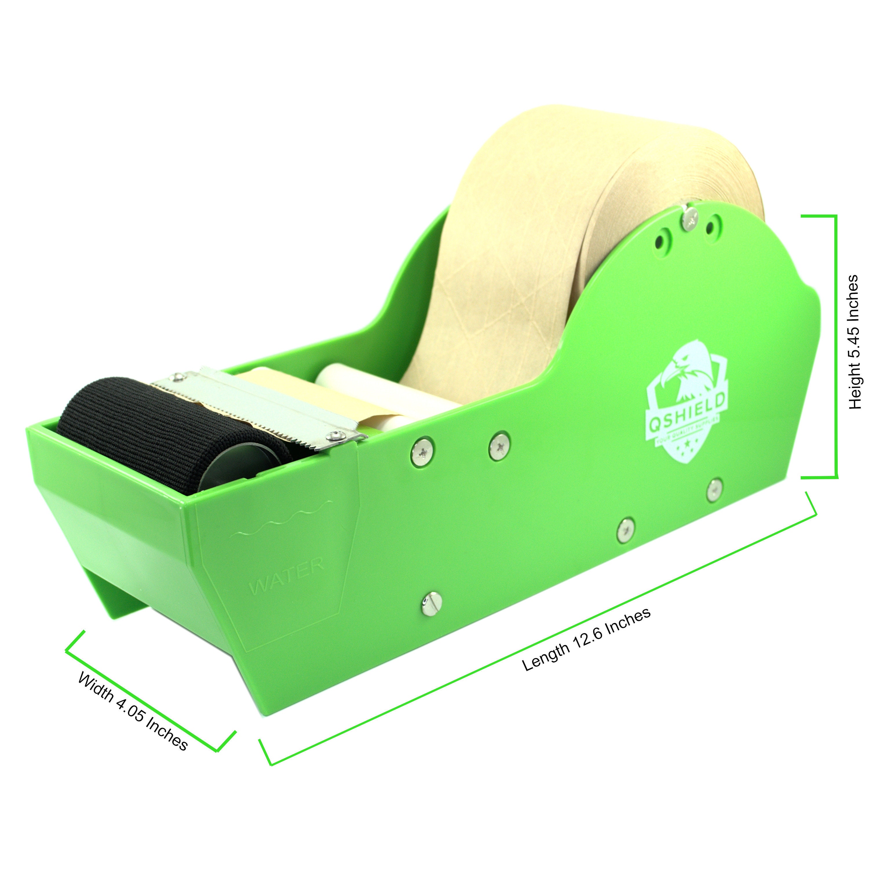 Water Activated Tape Dispenser With Reinforced Kraft Paper Gum Etsy