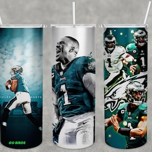 Jalen Hurts 20oz Skinny Tumbler