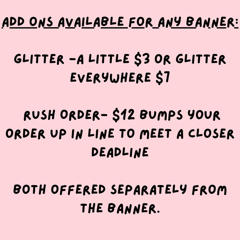 Baby Gender Reveal Hand Painted Paper Banner image 5