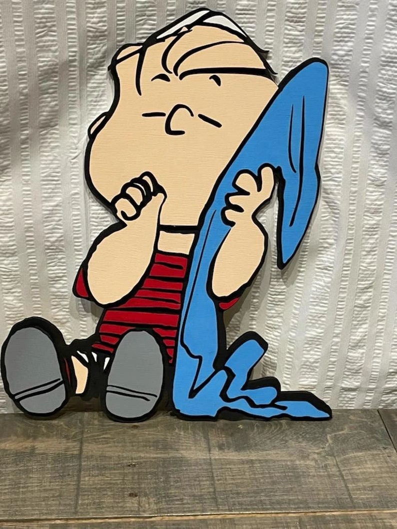 Linus van Pelt Peanuts Gang Decor Etsy