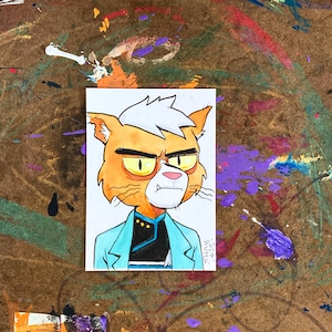 Star Trek Lower Decks Dr. T’Ana sketch card