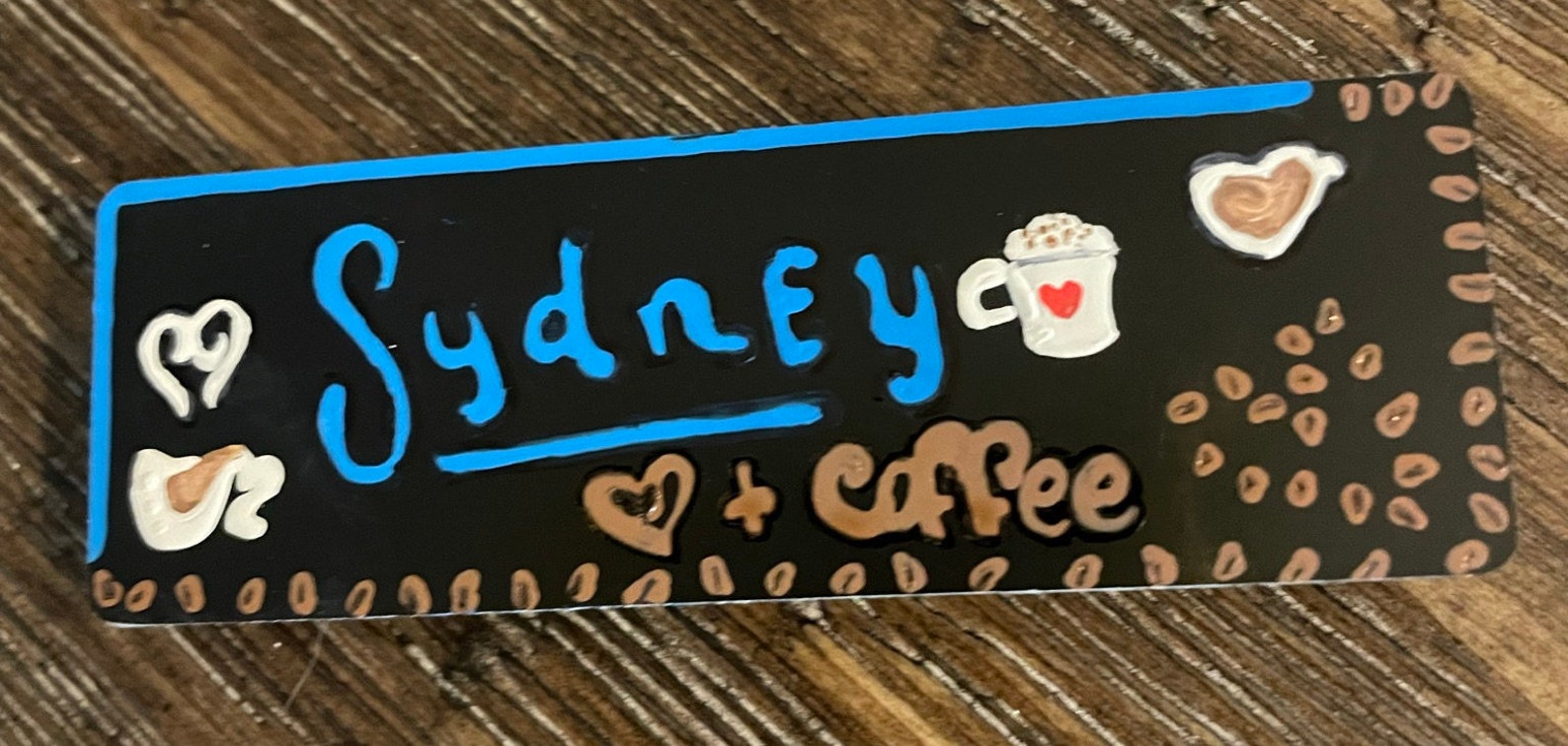 Starbucks barista name tag Etsy