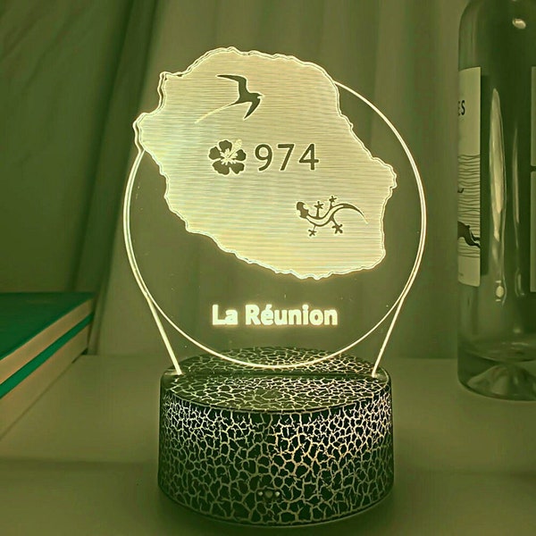 Lampe La réunion 974