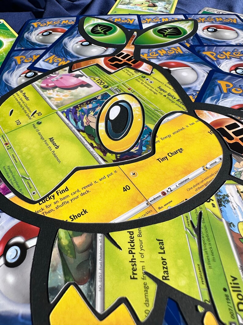 Turtwig Pokémon Card Cut Art - Etsy