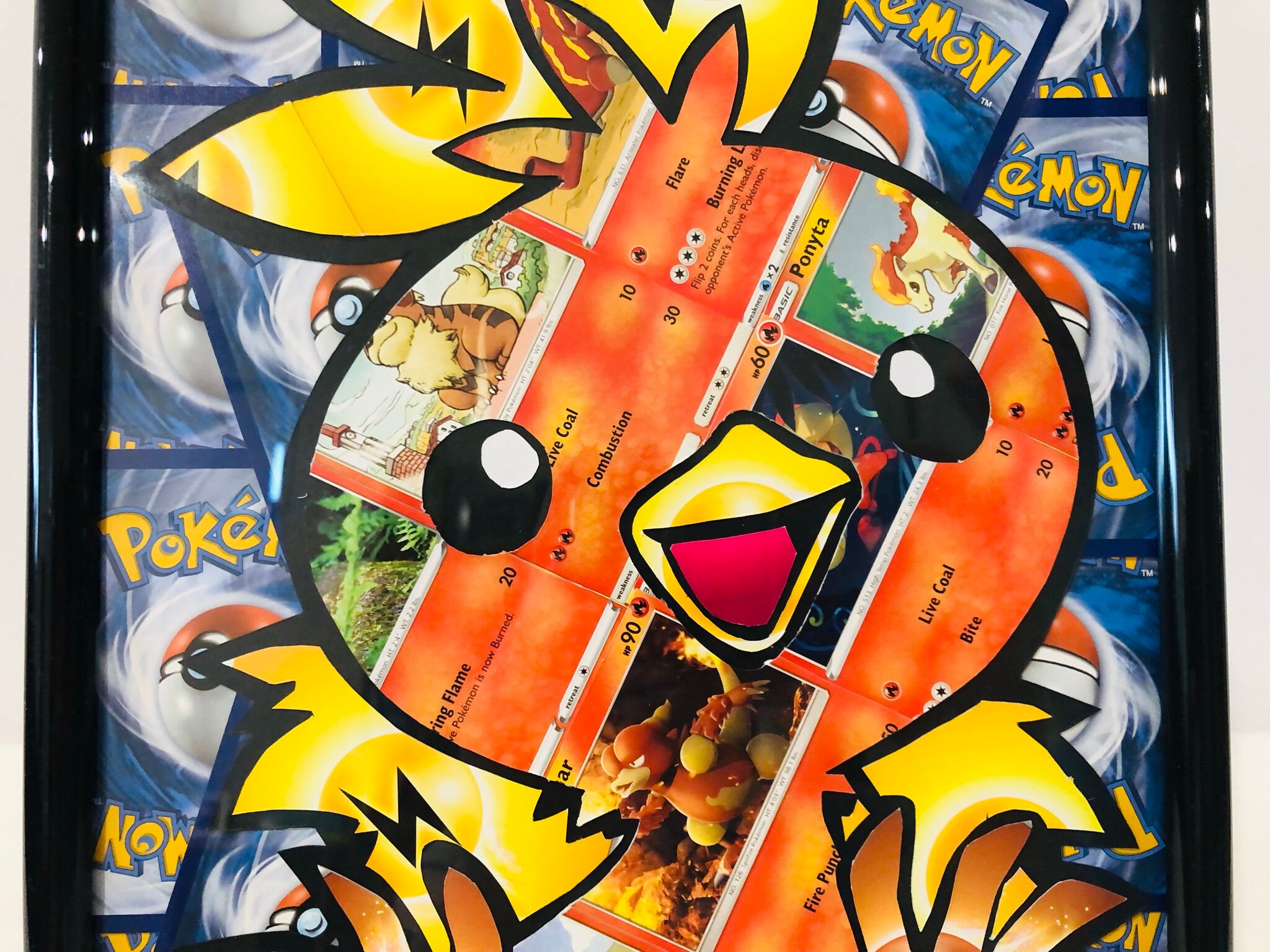 Torchic Framed Pokémon Card A4 Wall Art Etsy