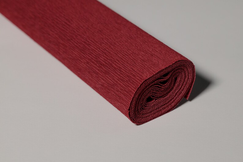 Italian Crepe Paper 90g Rolls 50cm X 150cm Cartotecnica Rossi Paper