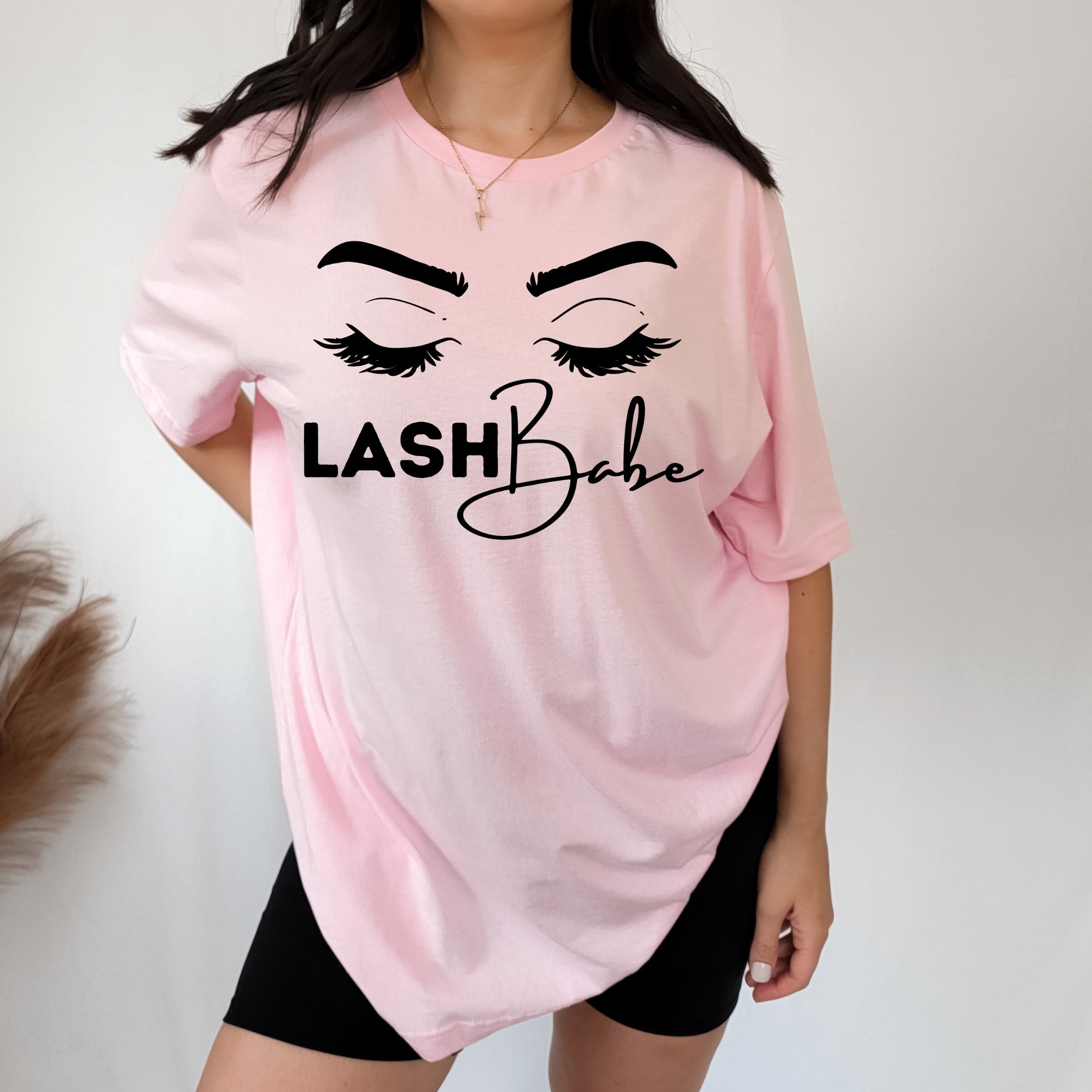 Lash Babe Eyelash Tech Shirt / Lash Artist Clothing / Lash - Etsy