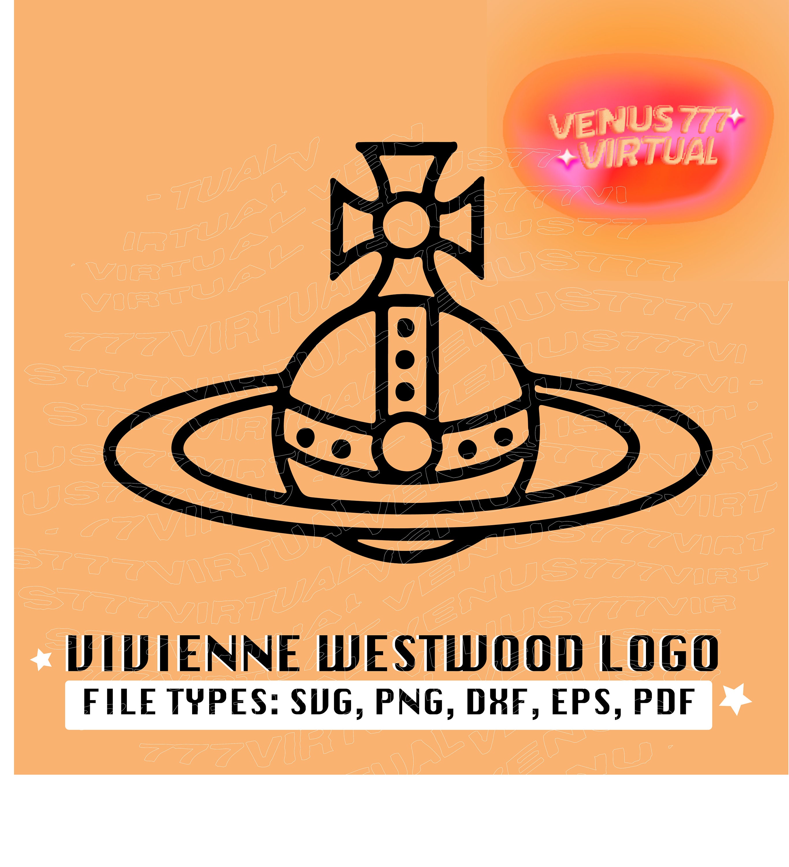 VIVIENNE WESTWOOD LOGO svg dxf eps pdf png Y2K Aesthetic   Etsy 日本