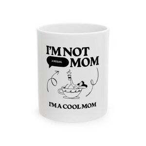Funny Tea Coffee Ceramic Mug - Cute Gift, Tea Lover Mug, Coffee Drinker Cup, Humorous Mug, Office Mug, Birthday Gift