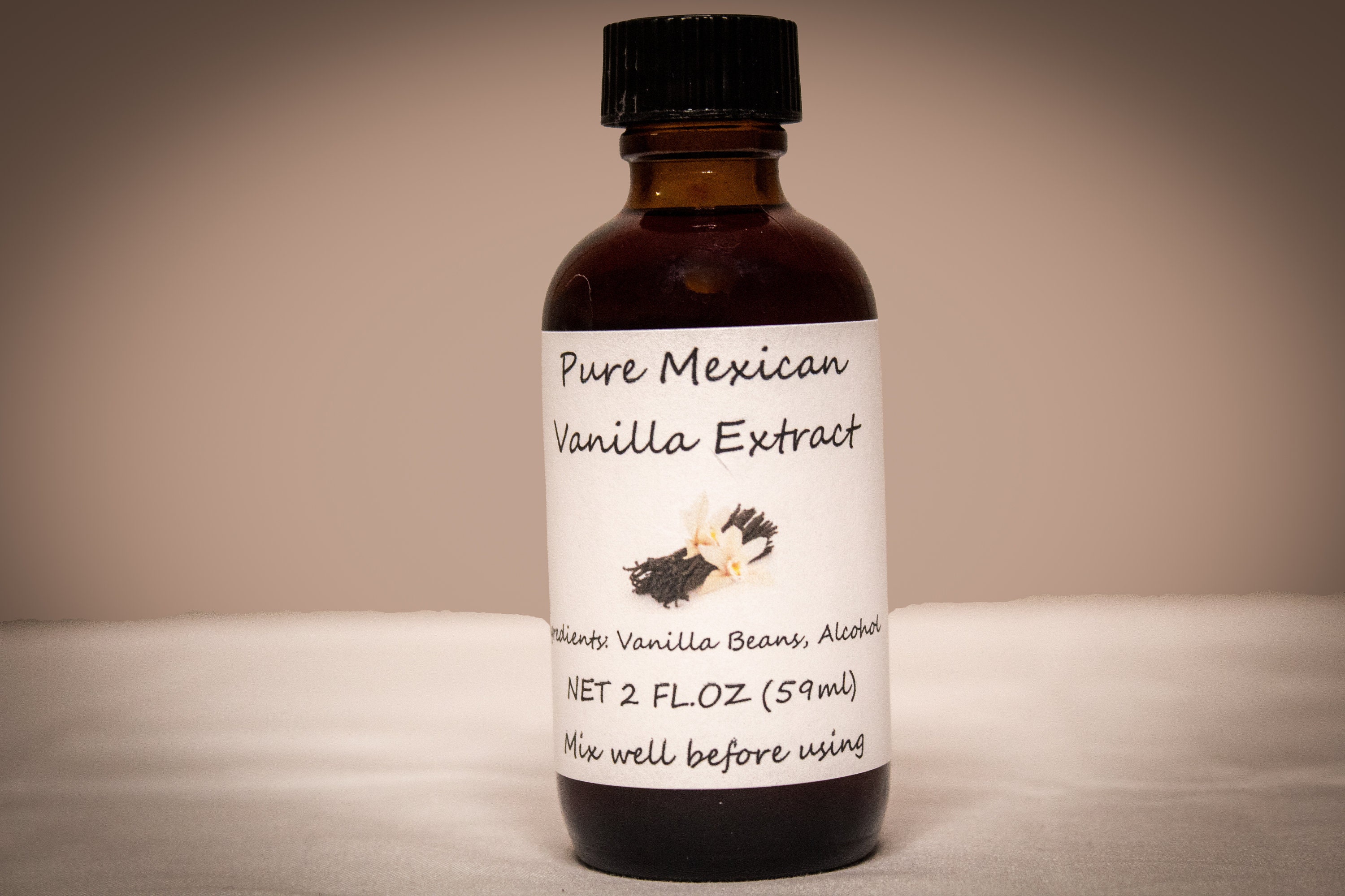 Pure Mexican Vanilla Extract Etsy