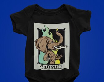Deftones Band Adrenaline Cat Baby Jersey Bodysuits Unisex Short Sleeve Sport Jersey 0-24 Months Deftones Band Adrenaline Cat Baby Jersey Bodysuits Unisex Short Sleeve Sport Jersey 0-24 Months