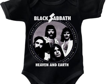 BCOWBONEOWGDF Baby Boy Girl Clothes Newborn Toddler Black Sabbath Blouse BCOWBONEOWGDF Baby Boy Girl Clothes Newborn Toddler Black Sabbath Blouse