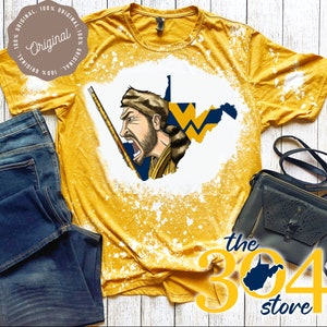gold wvu shirt