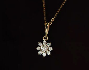 Sunflower Necklace - Etsy Australia