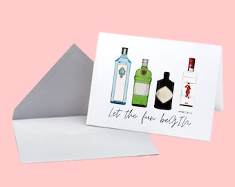 Let the fun be-GIN Card