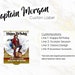 PRINT AT HOME: Captain Morgan Custom Label | Digital File - Etsy