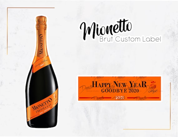 Mionetto Benutzerdefinierte Aufkleber Label