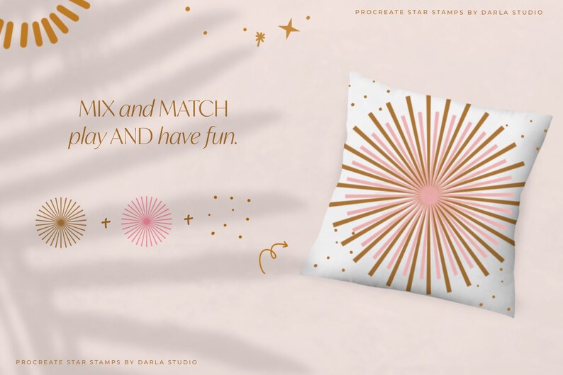 50 Star Stamps Brush Set for Procreate (digital Brushes) - Etsy