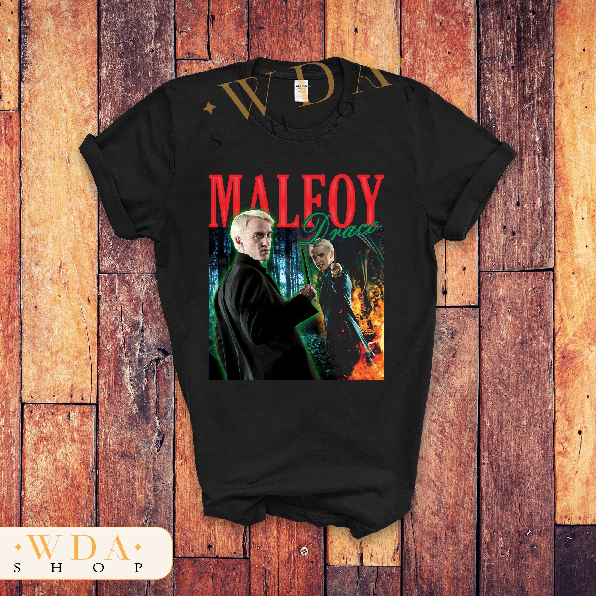 Draco Malfoy T-shirt Team Malfoy Shirt 
