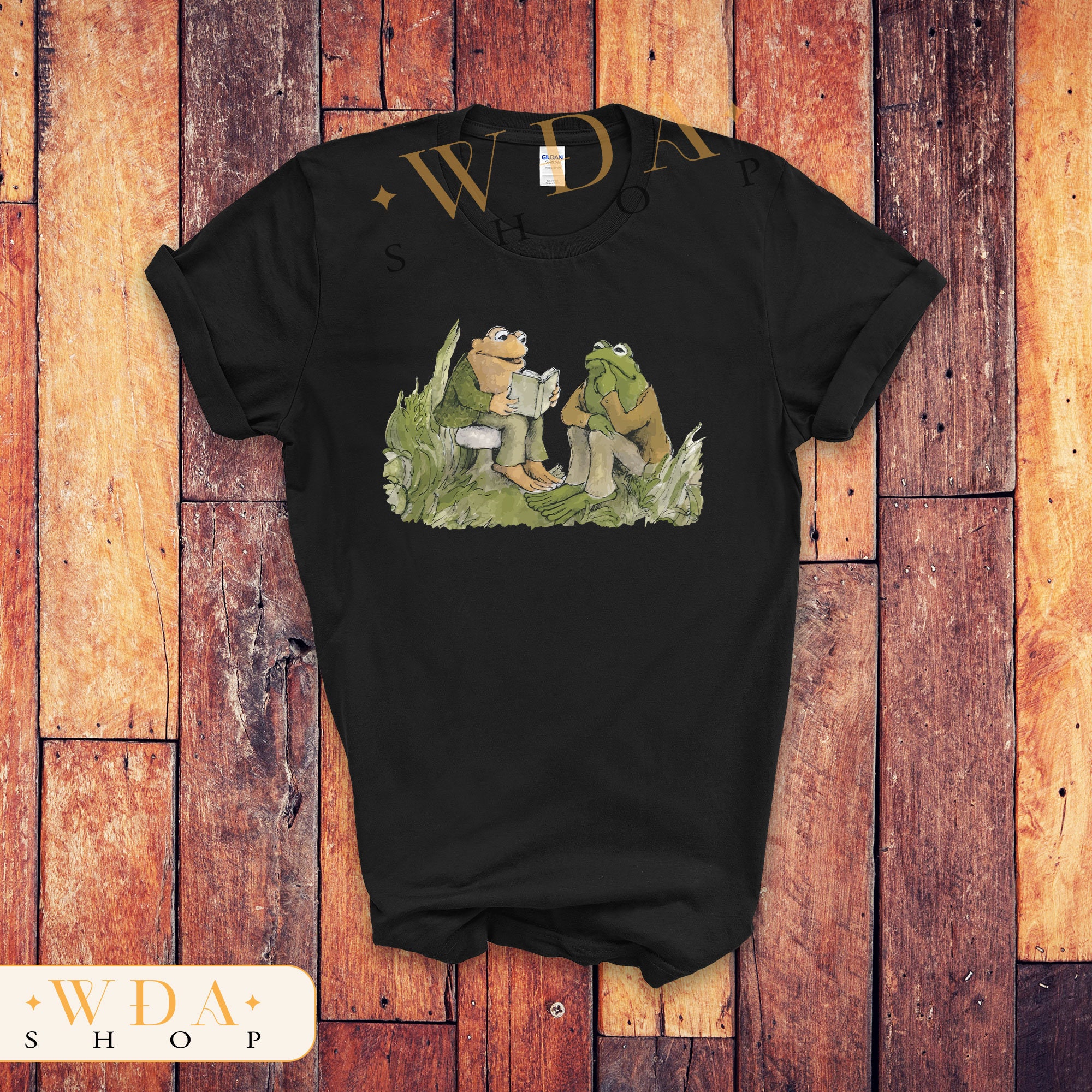 Vintage Frog and Toad T-shirt Gift for 