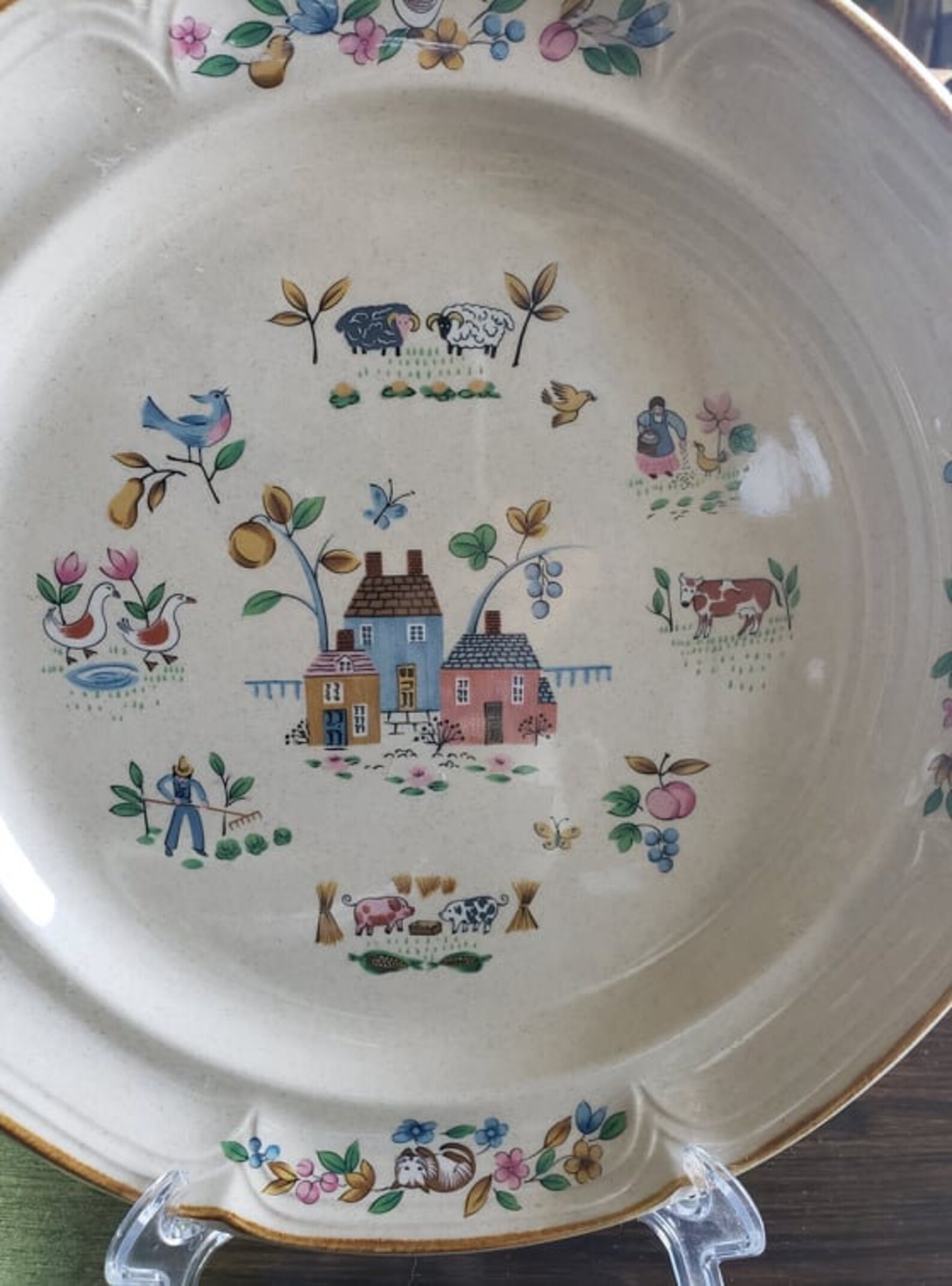 International Heartland 7774 Serving Plate Stoneware Japan Etsy Canada