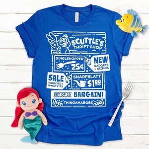 Scuttle Thrift Shop/ Disney inspired