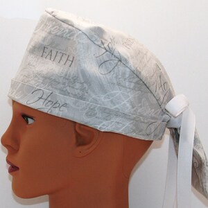 Friendship  Ponytail Surgical Scrub Cap  249
