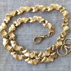 Anne Klein - Authentic Vintage Etruscan Style Signed Necklace