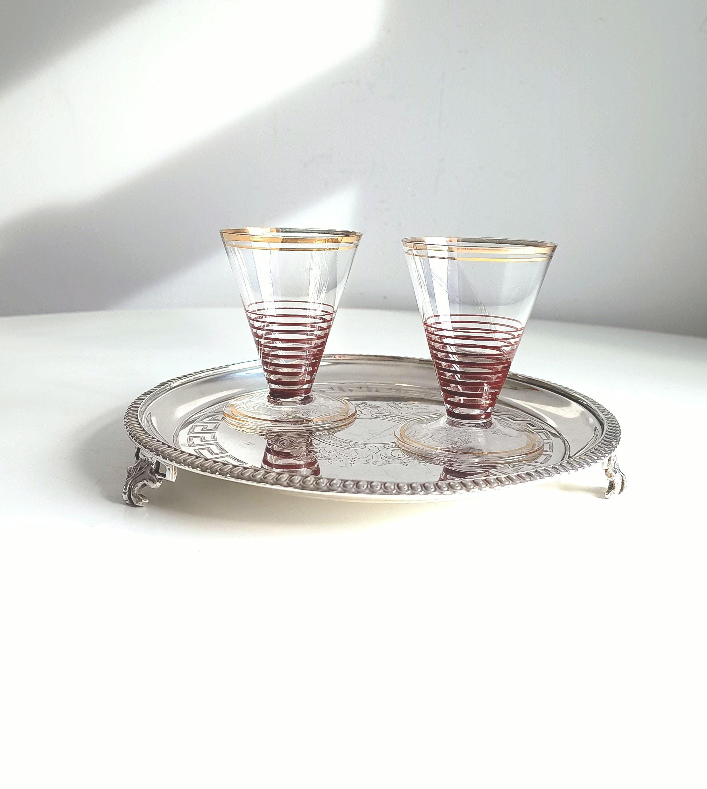 Sterling tray for liquor - Etsy 日本