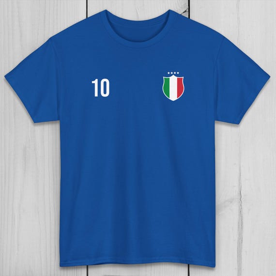 レトロイタリアサッカーTシャツ：ロベルト・バッジョ 10番、90