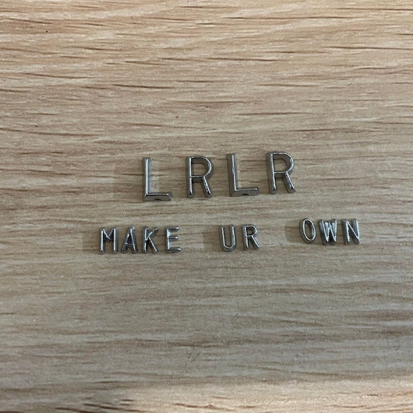 Lead X Ray Letters Etsy UK