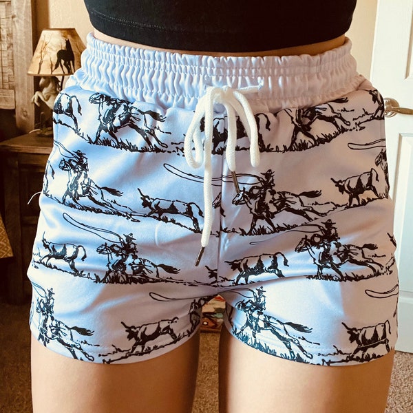 Ranch Roper Drawstring Shorts