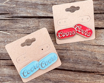 Small Coors Stud Earrings