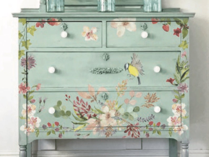 IOD Whispering Willow Transfer Pad Etsy UK